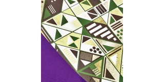 DUAL SAFFIANO GEOMETRIC